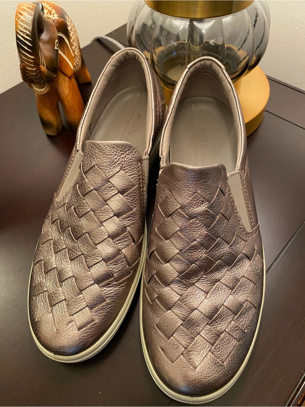 ECCO Women's Soft 7 Woven Slip-On Sneakers 7